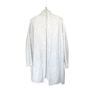 Express Ribbed‎ Gray Cozy Oversized Wool Cardigan Size Medium
